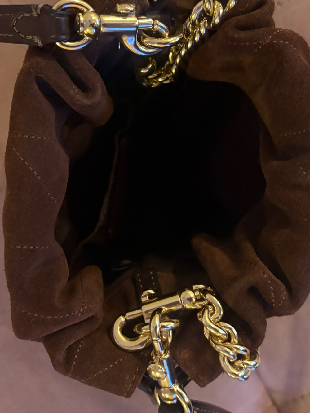 Faye Mini Drawstring Bag - Picture 11 of 12